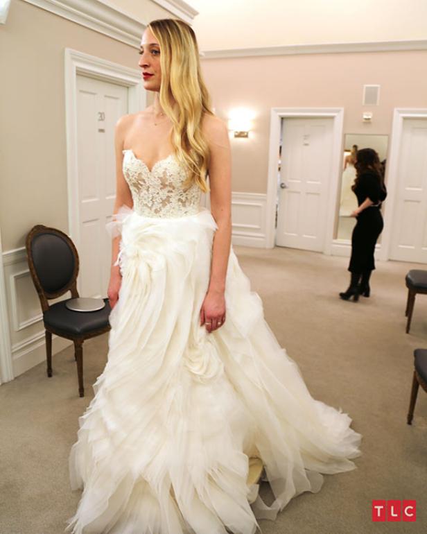 Lazaro say yes to hotsell the dress